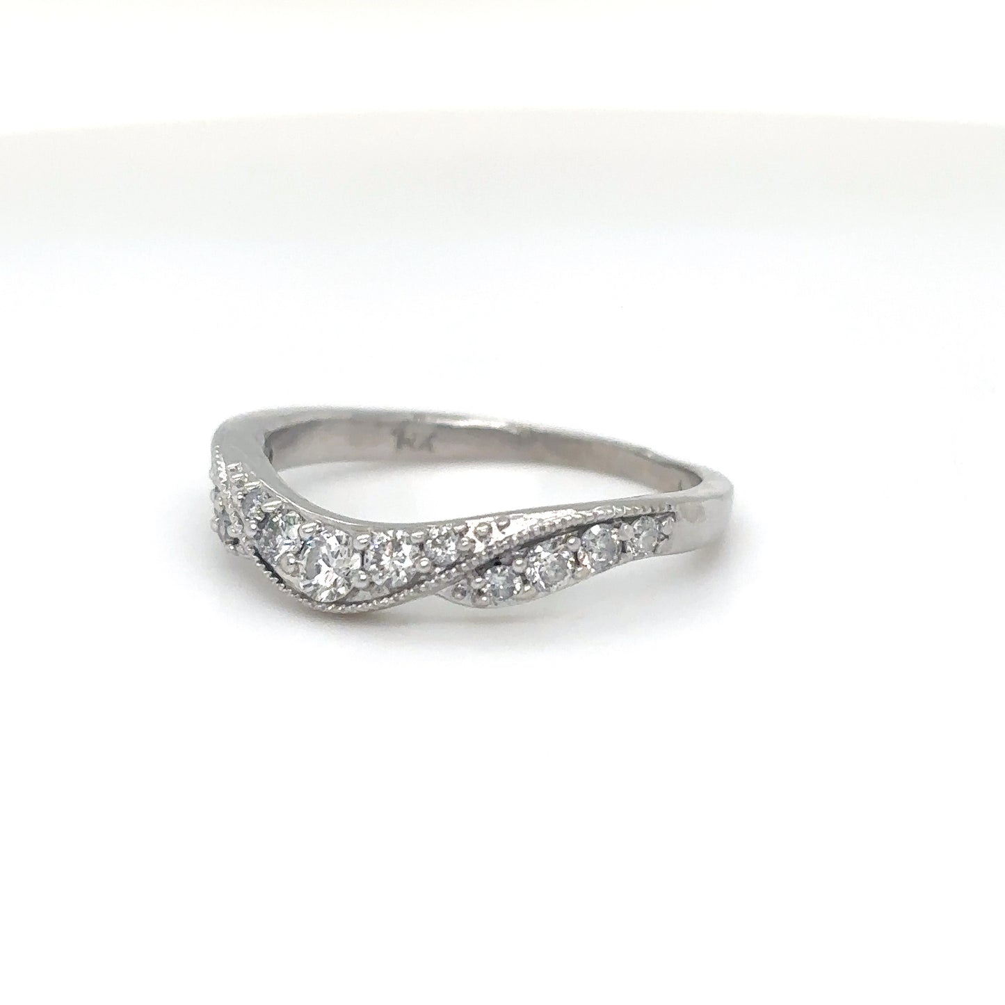 14KW 0.25CTW MATCHING DIAMOND BAND SI2-I1/H-I 2.5G