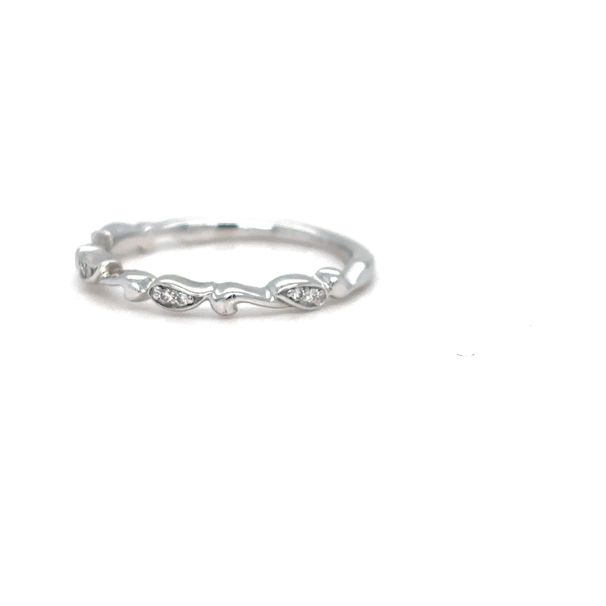 14KW 0.15CTW ROUND DIAMOND BAND SI2/I 1.8G