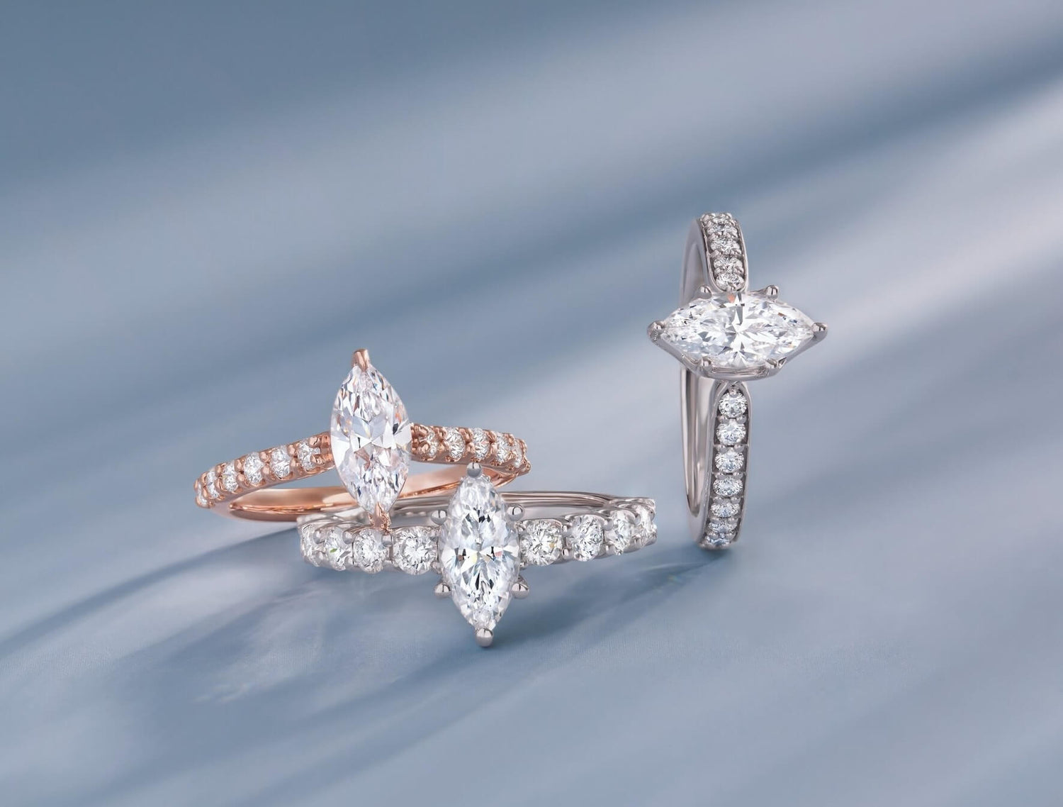 Marquise Shaped Engagement Rings Collection -  Michael & Co. Jewelers | Bradenton FL 