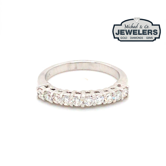 14KW 0.50CTW DIAMOND ANNIVERSARY RING 3.2G SI1/G-H-Fine Jewelry in Bradenton &amp; Lakewood Ranch, Fl. | Michael &amp; Co. Jewelers