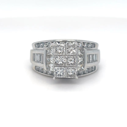 14KW 2.00CTW PC-BAG-RBC DIAMOND ENGAGEMENT RING SI2-H 9.5G