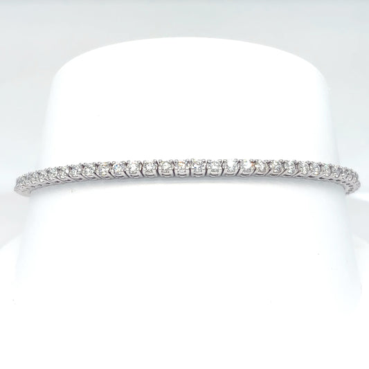 14KW 7.25" 3.07CTW DIAMOND BRACELET SI1/G-H 8.0G-Fine Jewelry in Bradenton &amp; Lakewood Ranch, Fl. | Michael &amp; Co. Jewelers