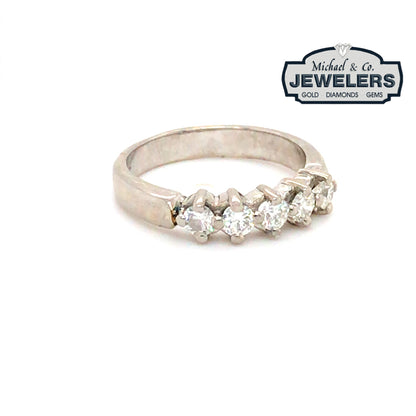 14KW 0.50CTW DIAMOND BAND SI1/G-H 3.5G