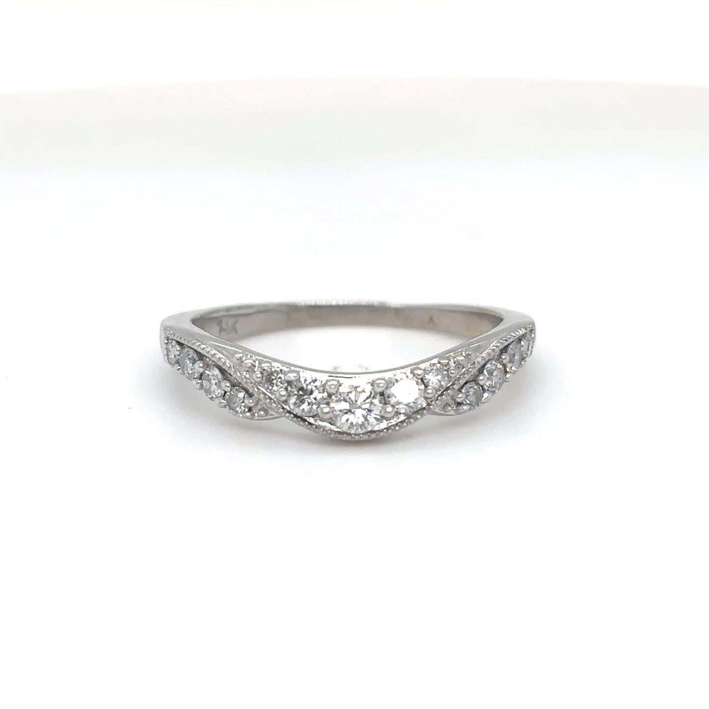14KW 0.25CTW MATCHING DIAMOND BAND SI2-I1/H-I 2.5G