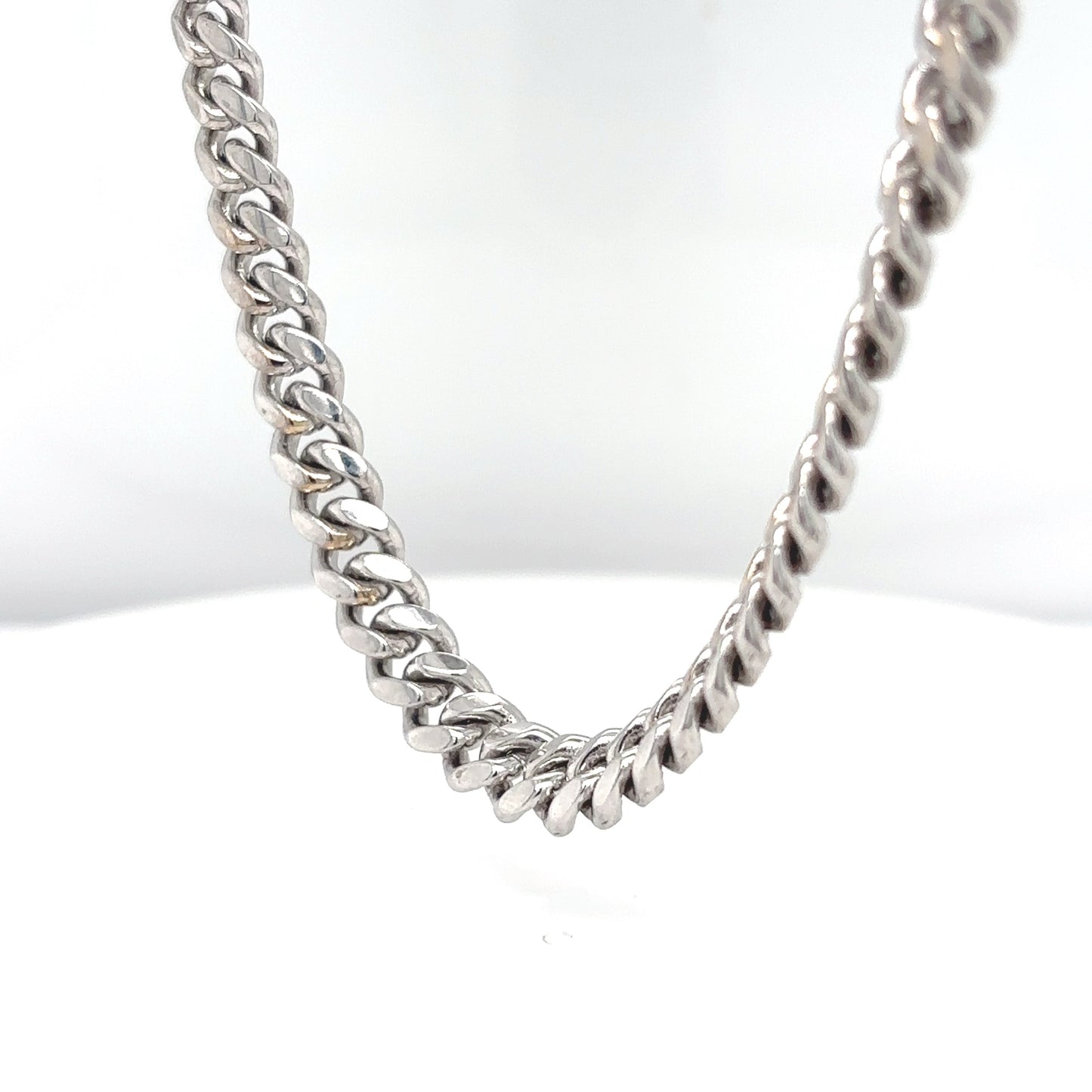 14KW 22" 6.5MM SOLID CURB LINK CHAIN 72.2G