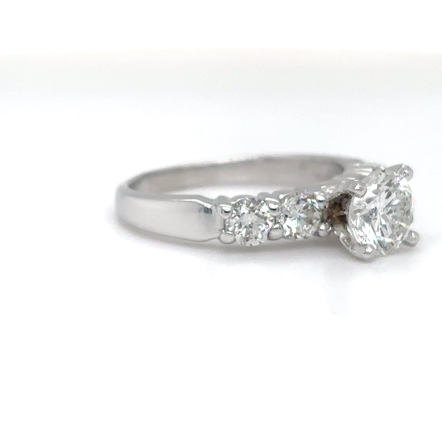 14KW 1.93CTW ROUND DIAMOND ENGAGEMENT RING SI2-I2/G-H 3.8G