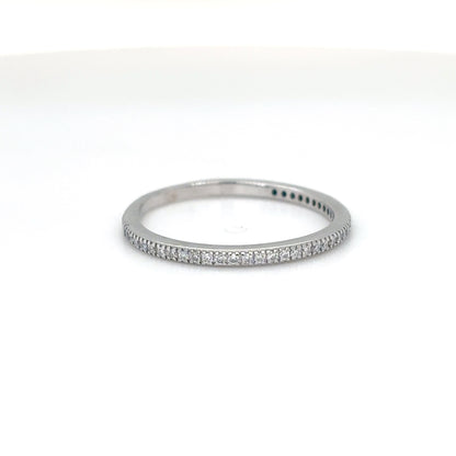 18KW 0.25CTW DIAMOND BAND SI/H-I 1.4G