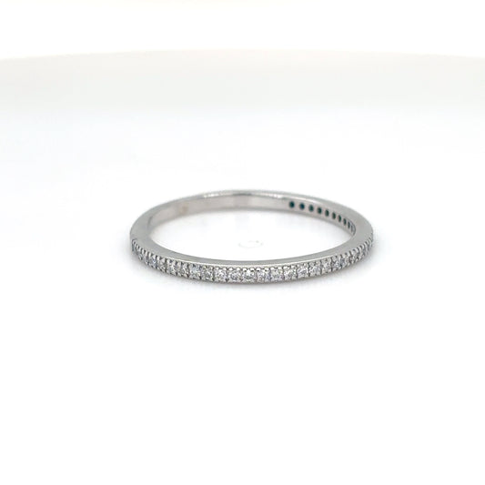 18KW 0.25CTW DIAMOND BAND SI/H-I 1.4G-Fine Jewelry in Bradenton &amp; Lakewood Ranch, Fl. | Michael &amp; Co. Jewelers