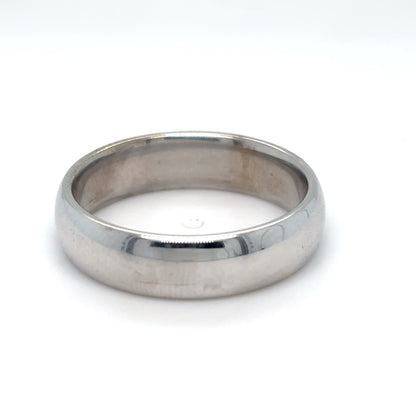 14KW 6MM COMFORT FIT WEDDING BAND 9.3G