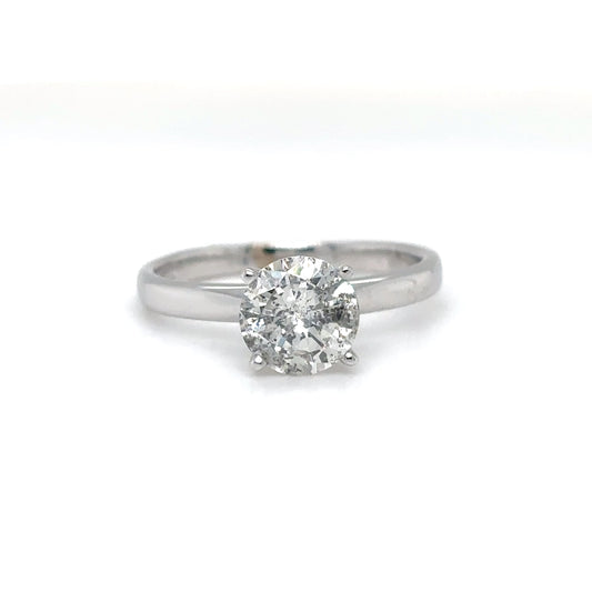 14KY 1.05CT ROUND BRILLIANT DIAMOND PENDANT I2/H-I 1.7G-Fine Jewelry in Bradenton &amp; Lakewood Ranch, Fl. | Michael &amp; Co. Jewelers