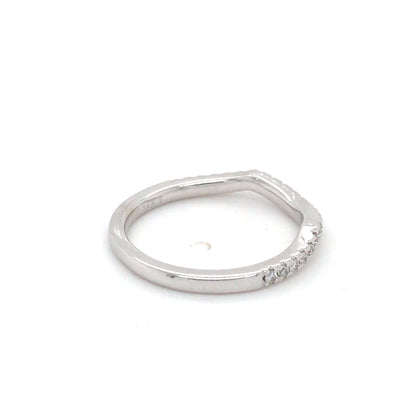 VERA WANG 14KW 0.25CTW MATCHING DIAMOND BAND VS2/G-H 2.2G