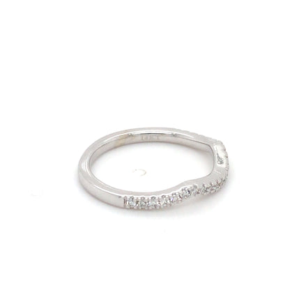 VERA WANG 14KW 0.25CTW MATCHING DIAMOND BAND VS2/G-H 2.2G