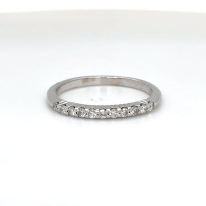 14KW 0.20CTW DIAMOND BAND SI2/H-I 1.4G