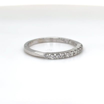 14KW 0.20CTW DIAMOND BAND SI2/H-I 1.4G