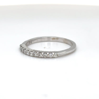 14KW 0.20CTW DIAMOND BAND SI2/H-I 1.4G
