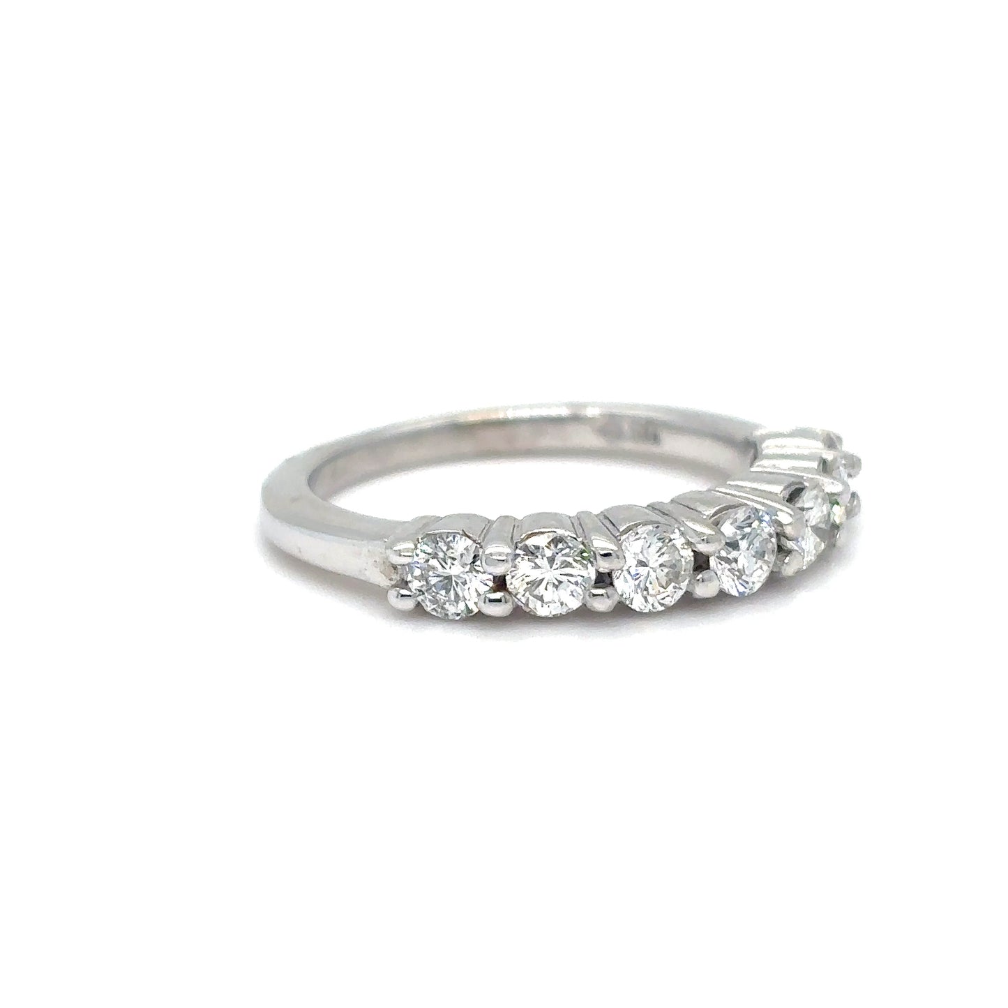 14KW 0.75CTW ROUND DIAMOND BAND SI1/G-H 3.2G