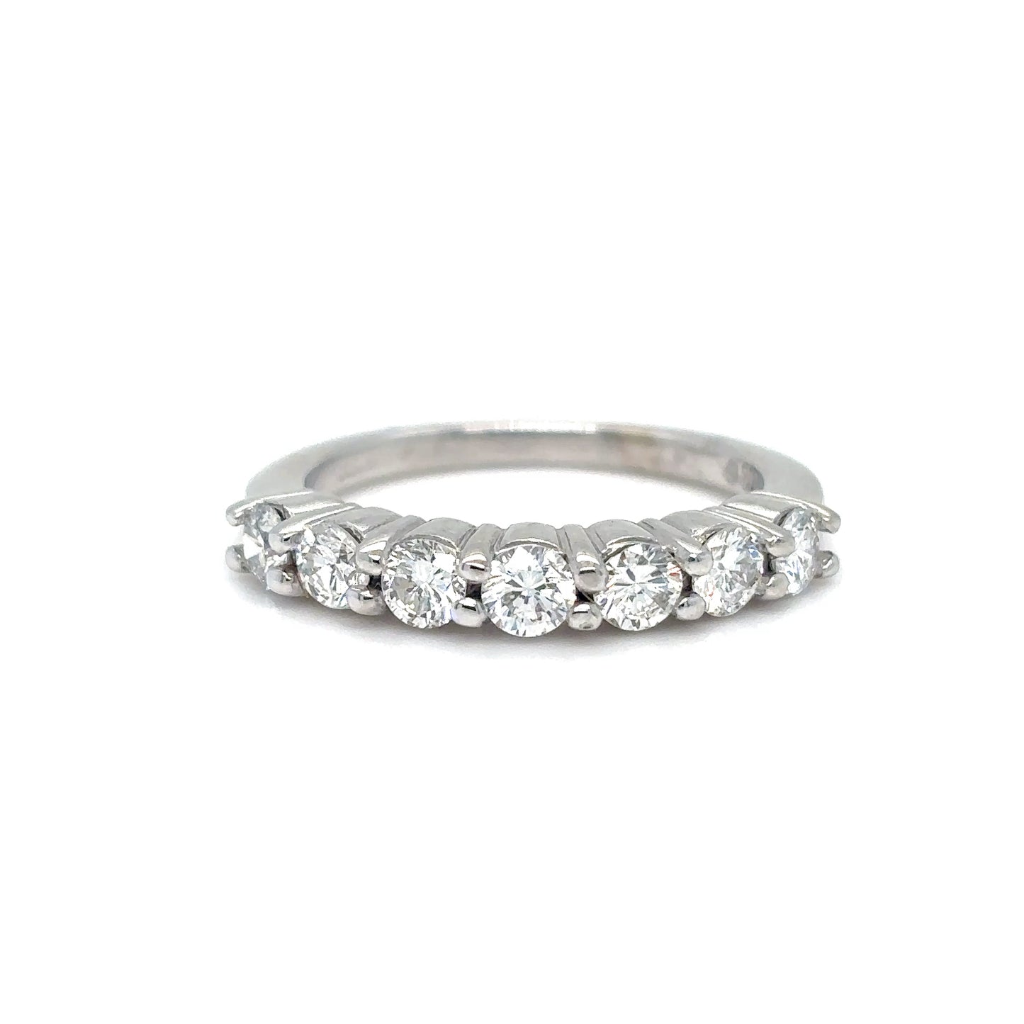 14KW 0.75CTW ROUND DIAMOND BAND SI1/G-H 3.2G