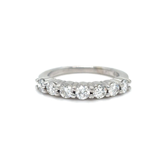 14KW 0.75CTW ROUND DIAMOND BAND SI1/G-H 3.2G-Fine Jewelry in Bradenton &amp; Lakewood Ranch, Fl. | Michael &amp; Co. Jewelers