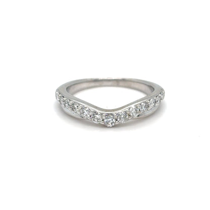 14KW 0.40CTW CURVED DIAMOND BAND SI/G-H 3.1G