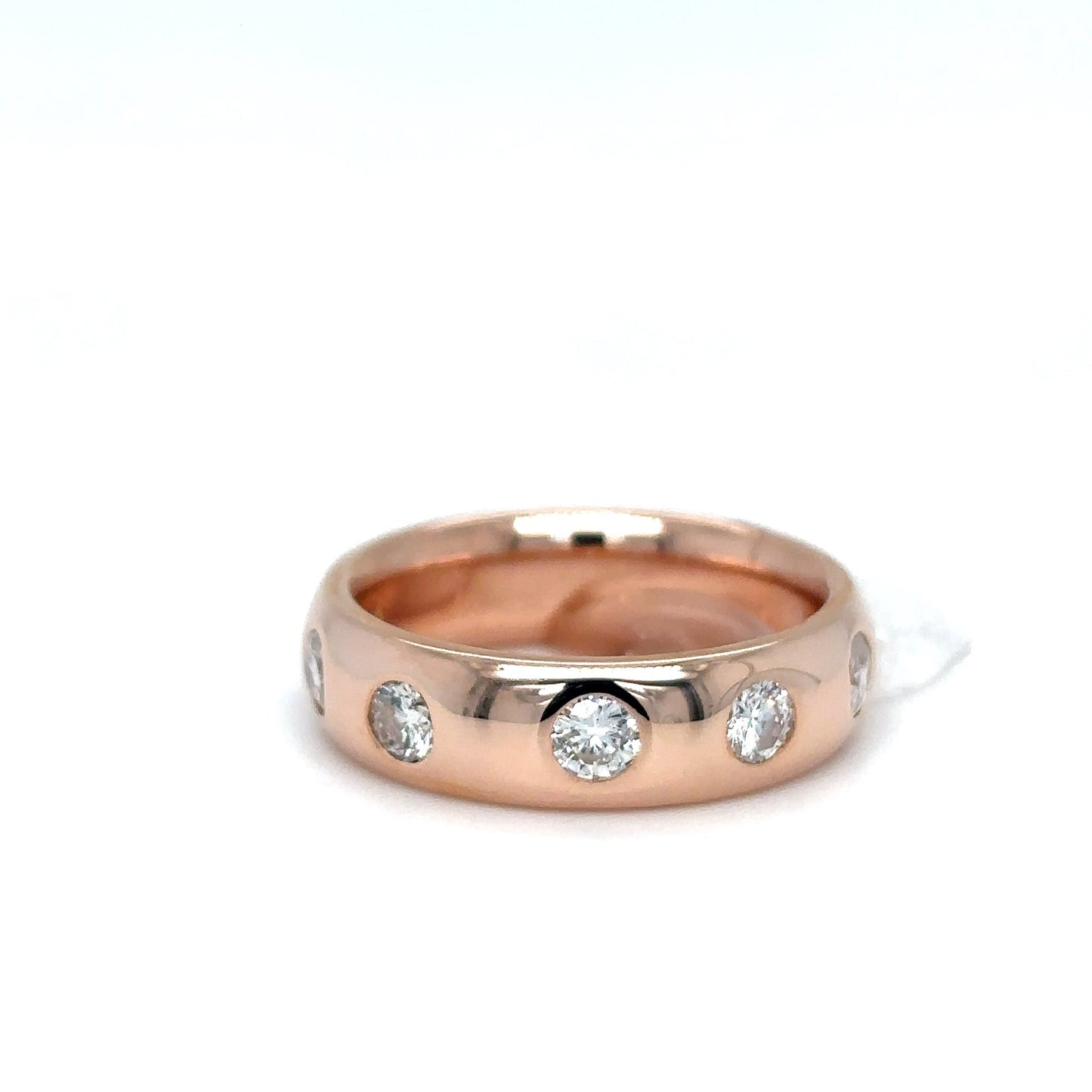 14KR 0.50CTW DIAMOND BAND SI2-I1/H-I 6.0G