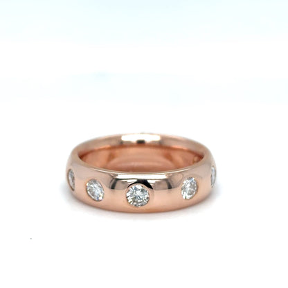 14KR 0.50CTW DIAMOND BAND SI2-I1/H-I 6.0G