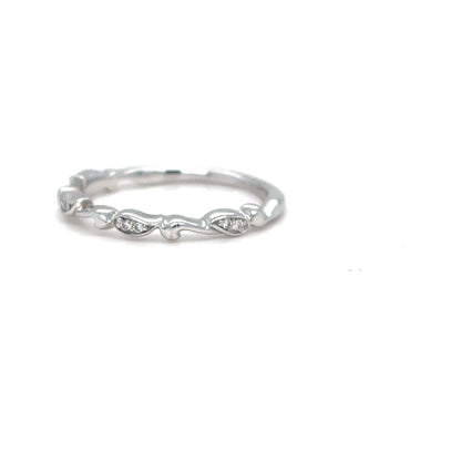 14KW 0.15CTW ROUND DIAMOND BAND SI2/I 1.8G
