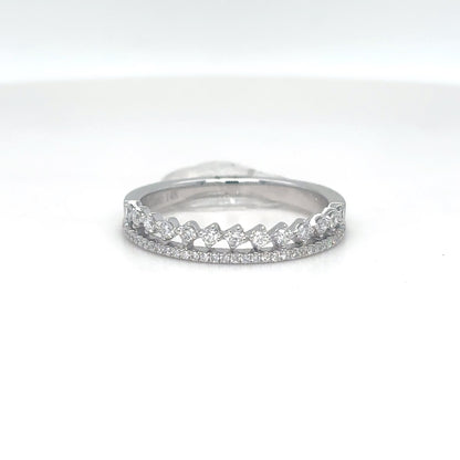 14KW 0.29CTW ROUND DIAMOND BAND VS/F-G 2.4G