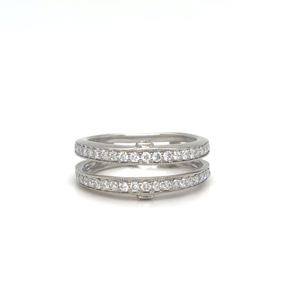 14KW 0.50CTW DIAMOND RING GUARD SI2-I1/G-H 4.5
