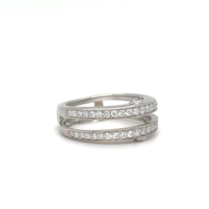 14KW 0.50CTW DIAMOND RING GUARD SI2-I1/G-H 4.5