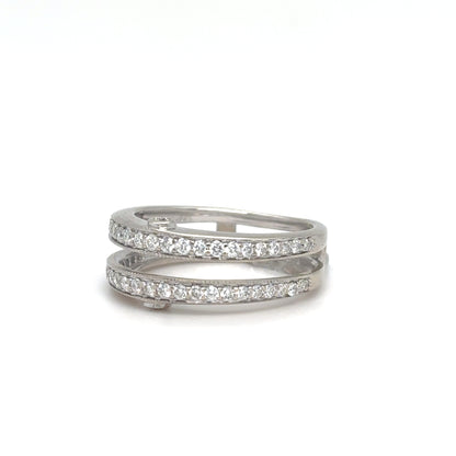14KW 0.50CTW DIAMOND RING GUARD SI2-I1/G-H 4.5