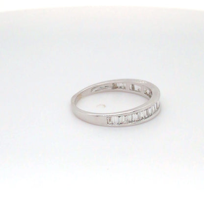 14KW 0.75CTW BAGUETTE DIAMOND BAND SI/H 1.6G