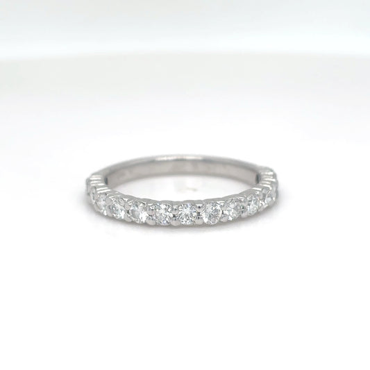 14KW 0.75CTW ROUND BRILLIANT DIAMOND BAND SI1/F-G 1.9G-Fine Jewelry in Bradenton &amp; Lakewood Ranch, Fl. | Michael &amp; Co. Jewelers