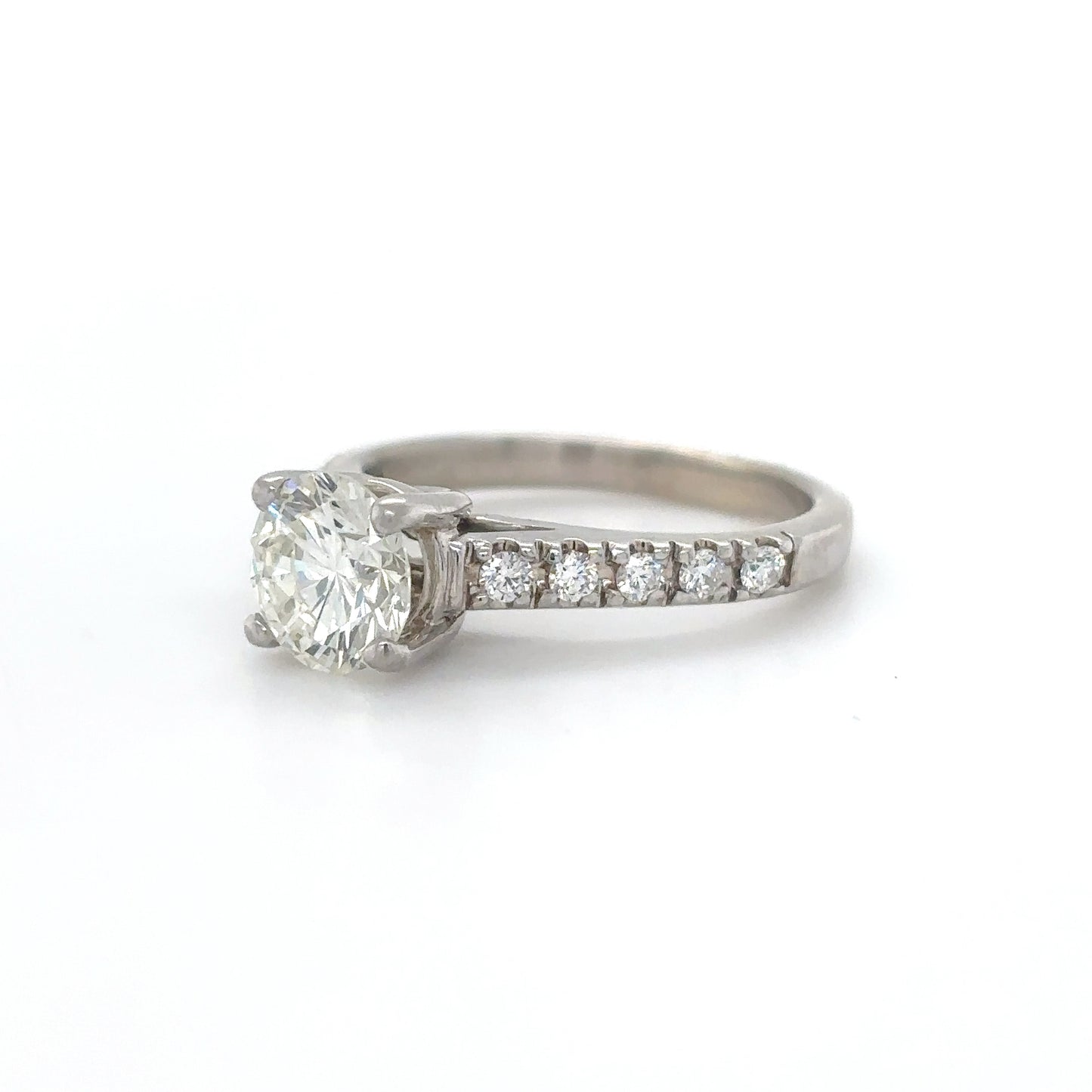 14KW 1.62CTW DIAMOND ENGAGEMENT RING VS2/K-VS2/F-G