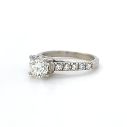 14KW 1.62CTW DIAMOND ENGAGEMENT RING VS2/K-VS2/F-G