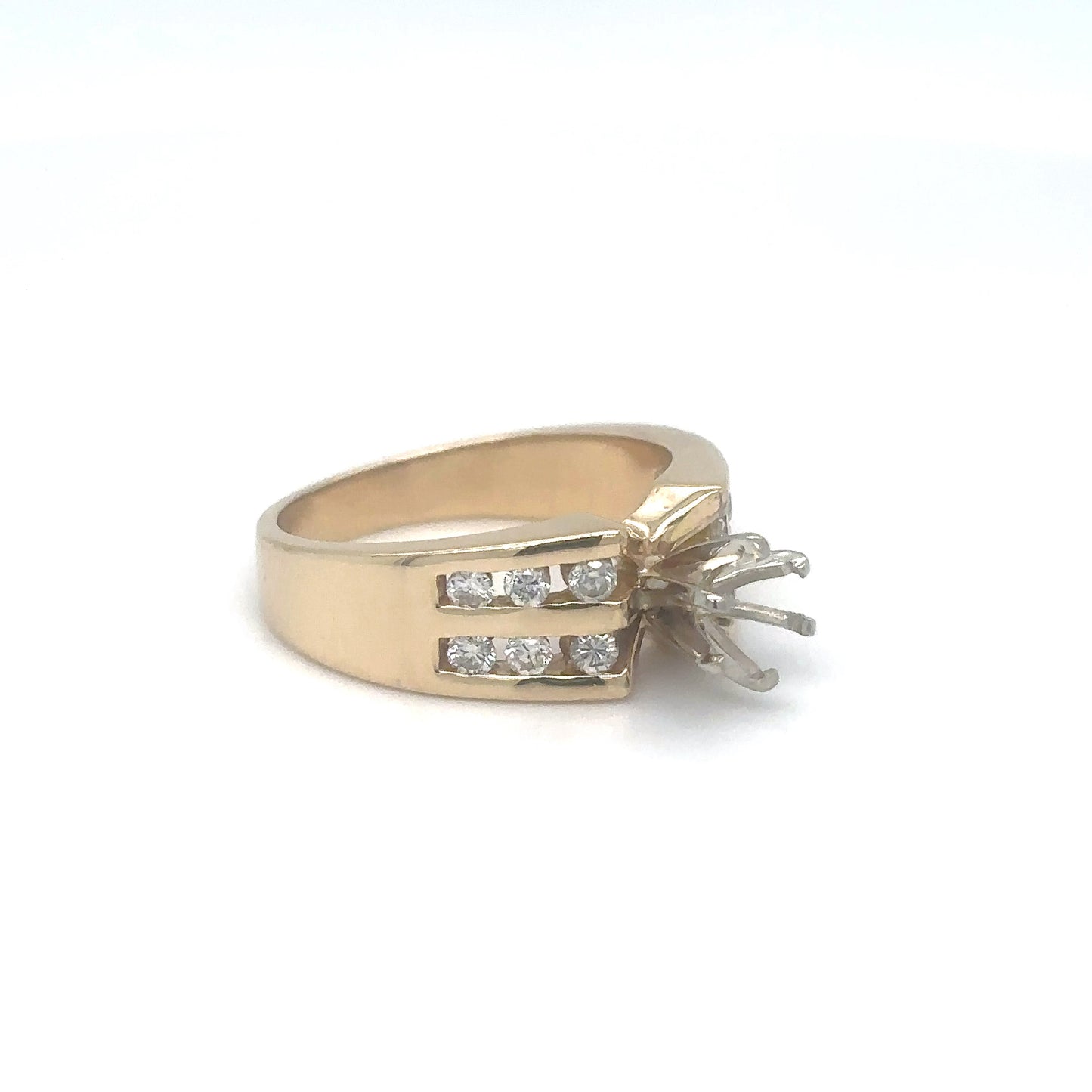 14KY 0.36CTW DIAMOND SEMI-MOUNT I1/H 6.0G