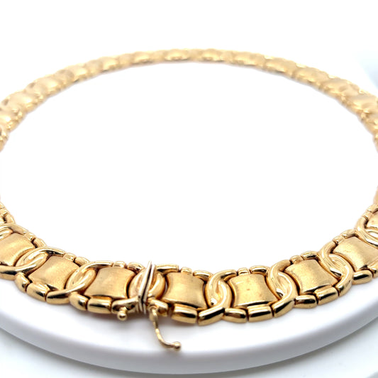 14KY 18" 14MM FANCY NECKLACE 47.0G-Fine Jewelry in Bradenton &amp; Lakewood Ranch, Fl. | Michael &amp; Co. Jewelers