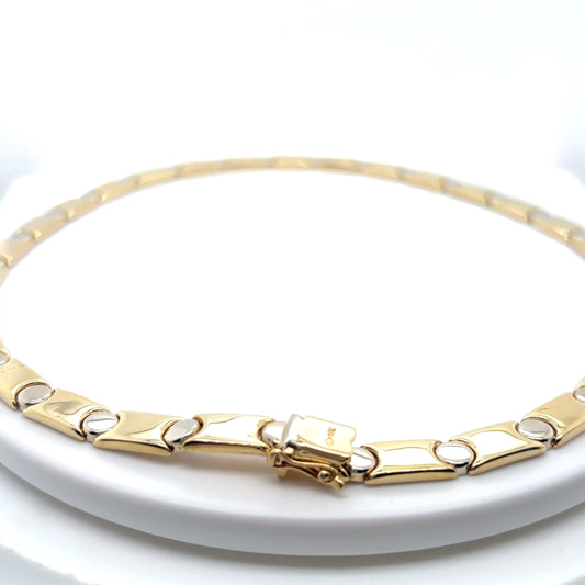 14K TWO-TONE 16" 7MM FASHION NECKLACE 28.1G-Fine Jewelry in Bradenton &amp; Lakewood Ranch, Fl. | Michael &amp; Co. Jewelers